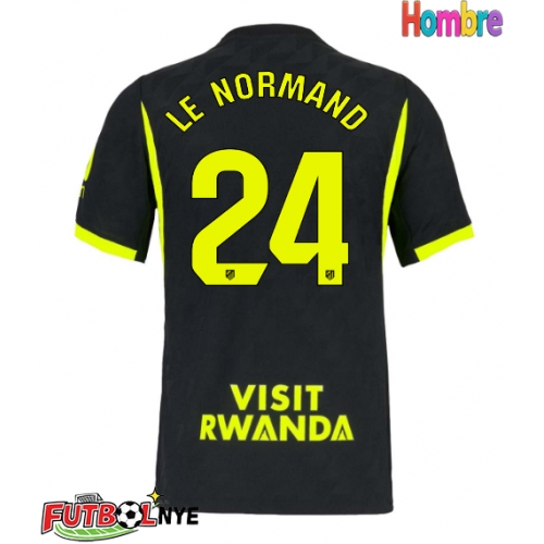 Camiseta Atletico Madrid Robin Le Normand #24 Visitante Equipación 2026-27 manga corta